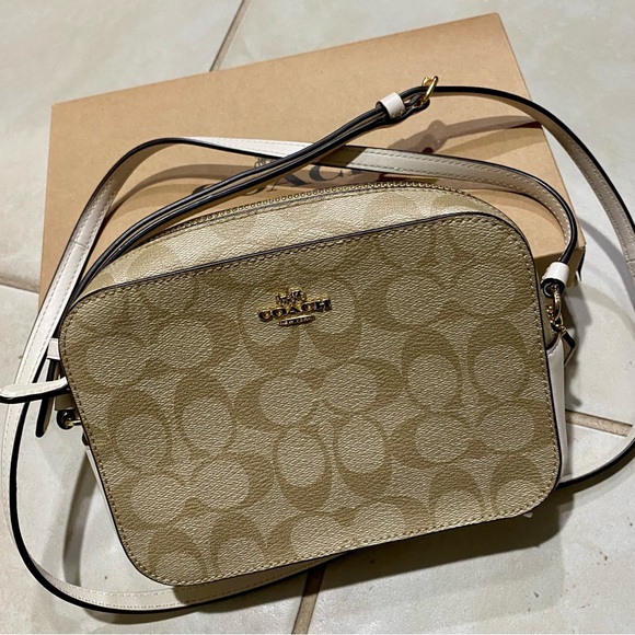 Coach Cream Signature Crossbody Bag - Picture 4 of 4